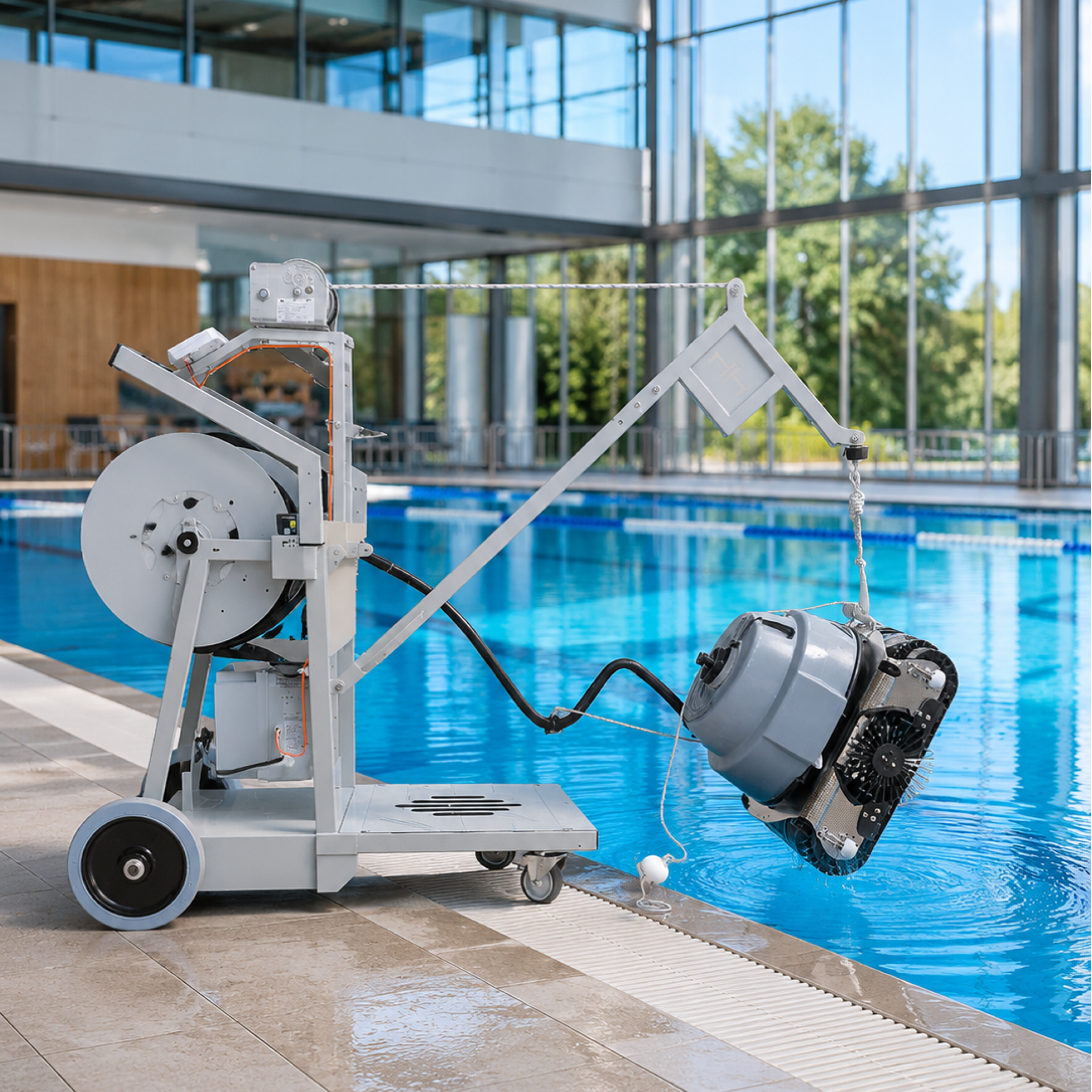 Hexa-Ergo : mise à l'eau autonome