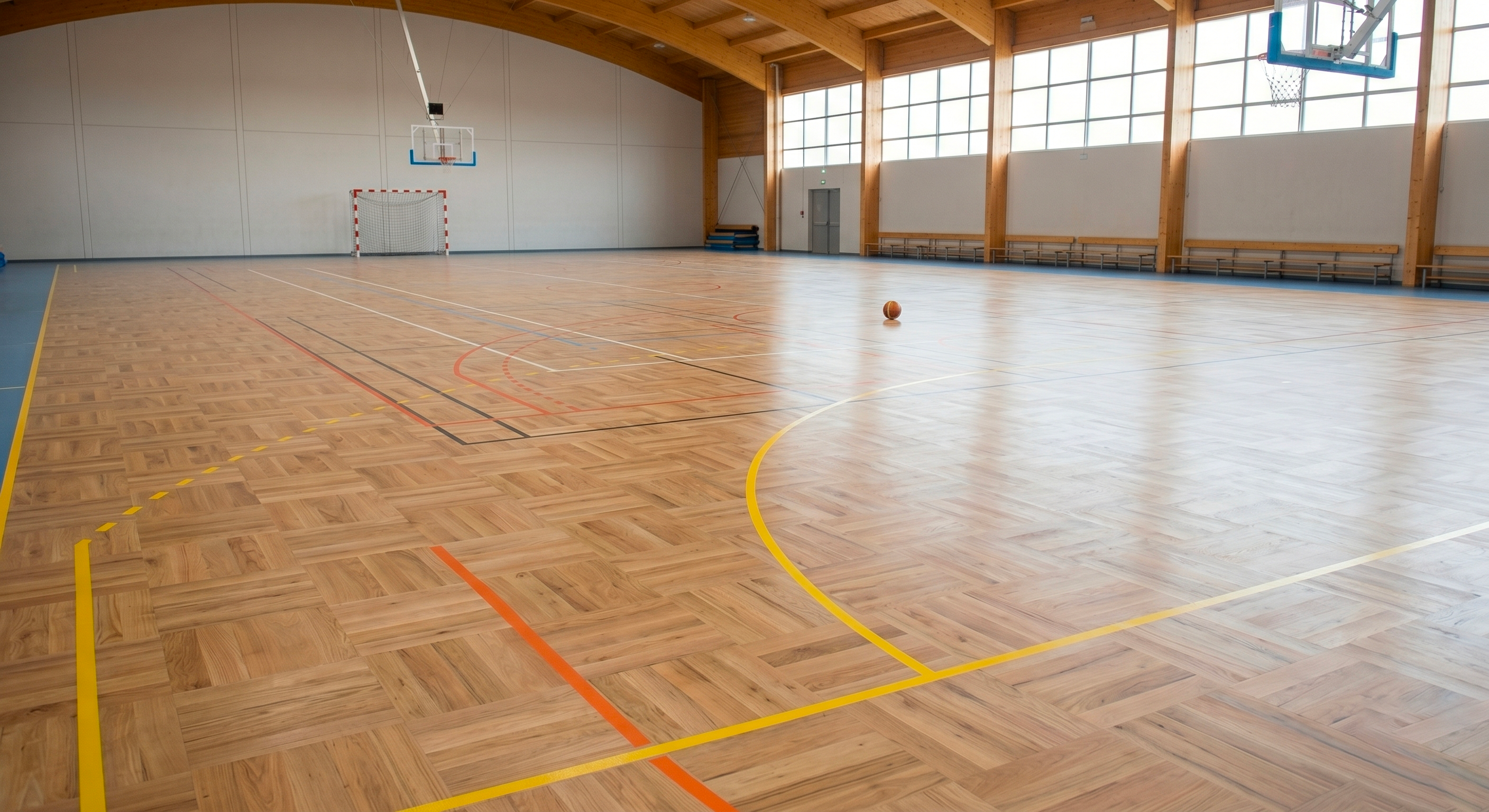 Parquet sportif