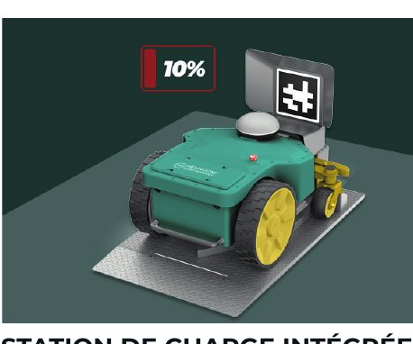 Station de charge intégrée du Moxy 520