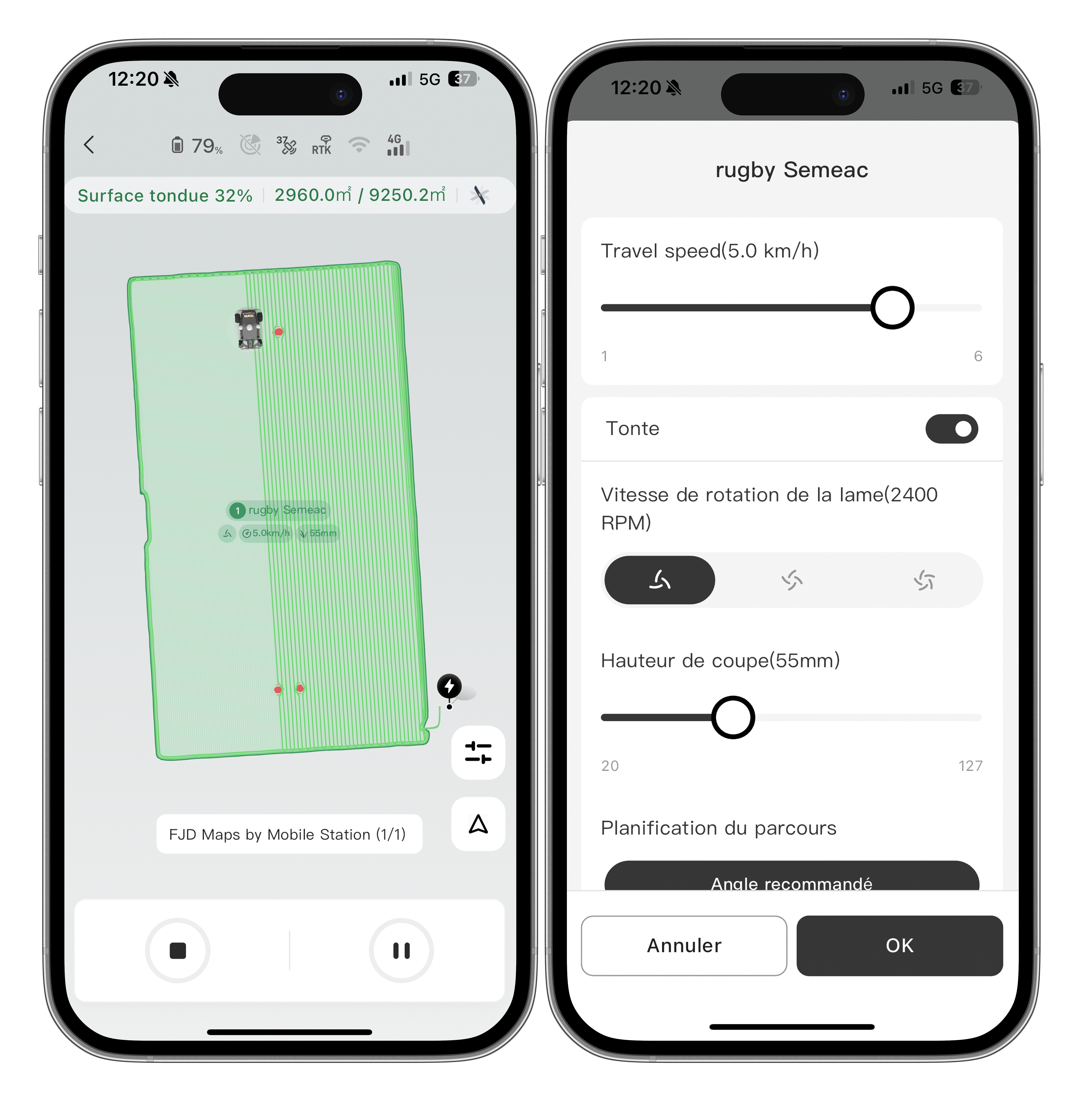 Application mobile