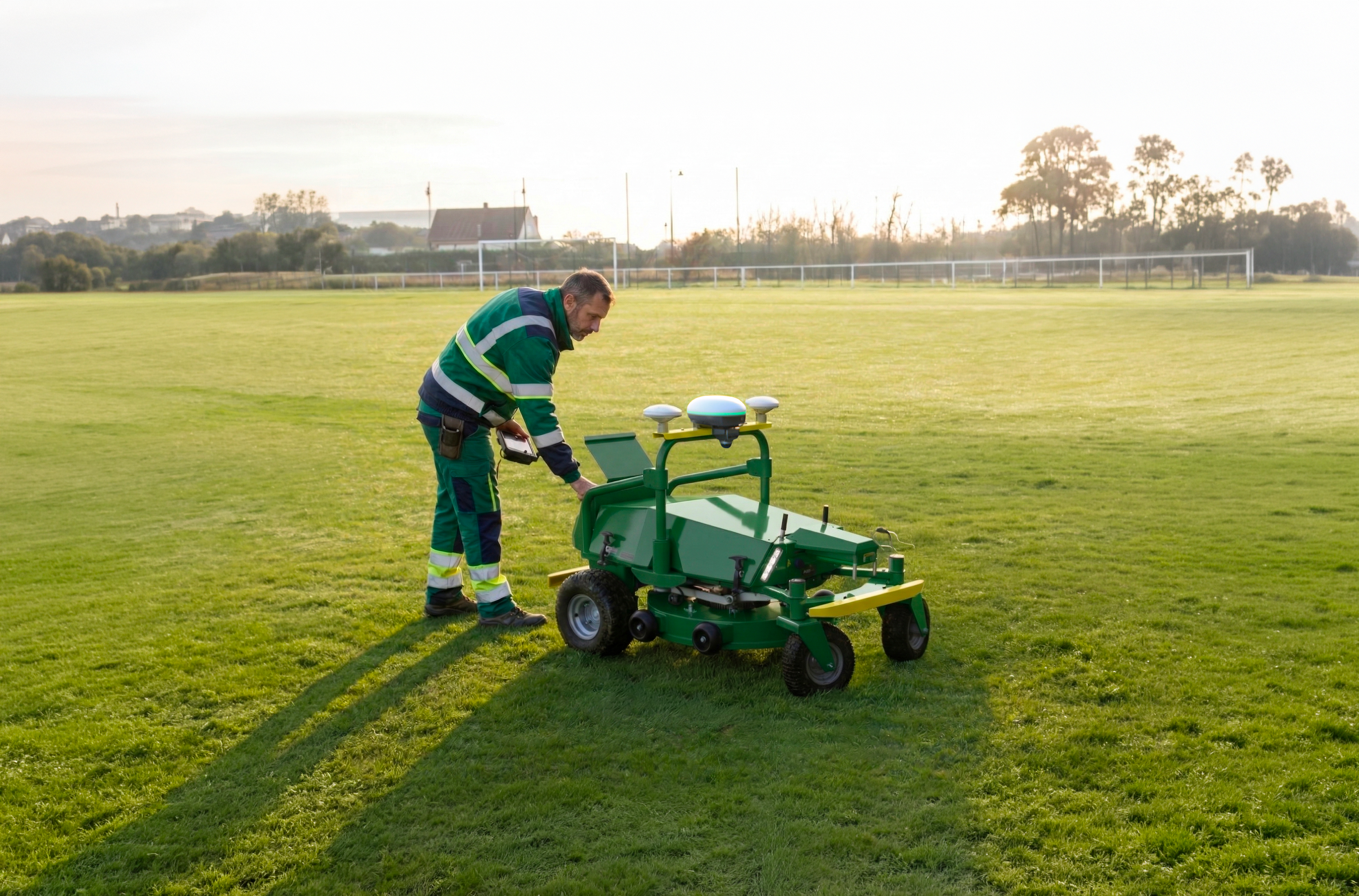 Moxy PRO en action sur un terrain de football
