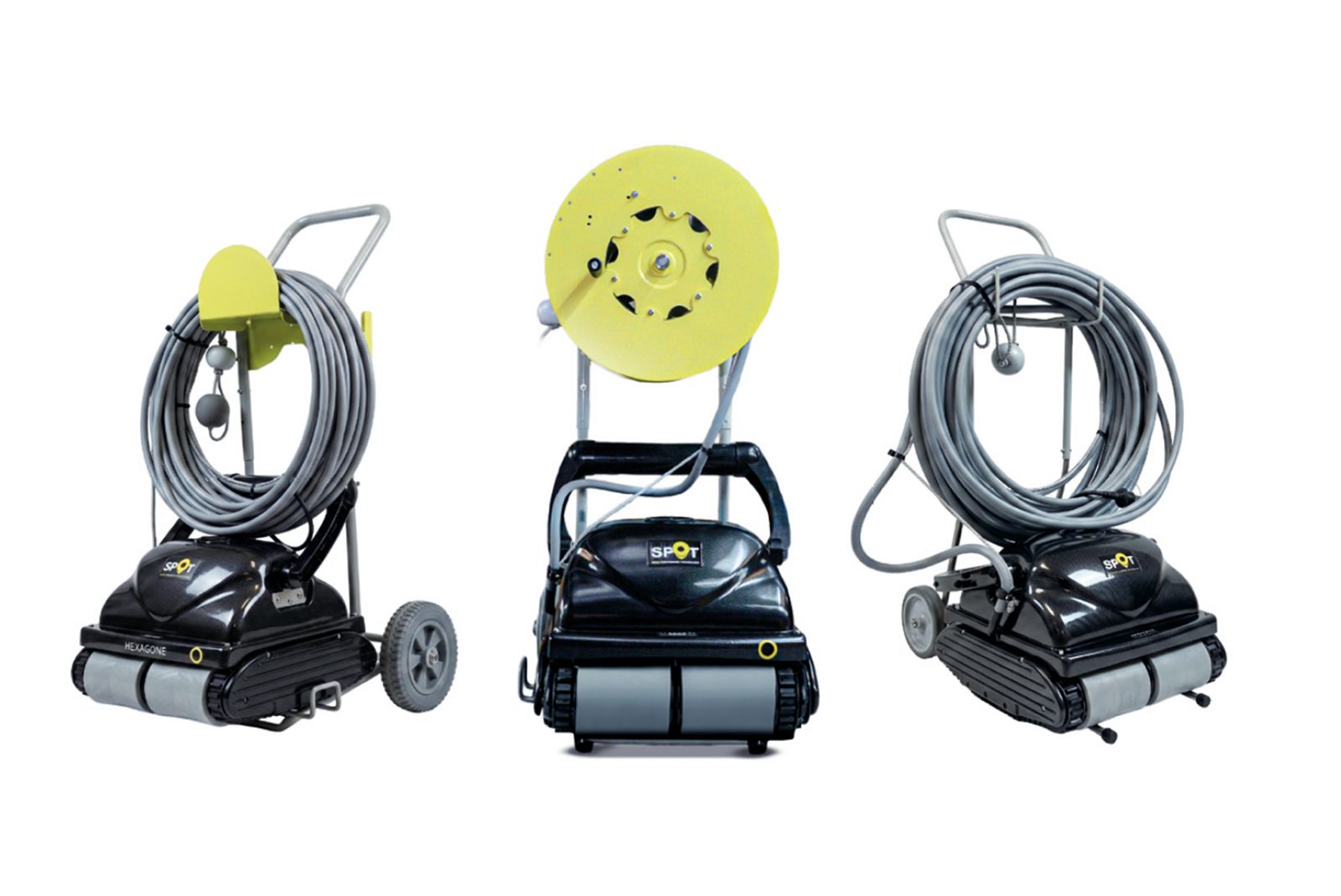 Différents chariots ergonomiques pour robots SPOT